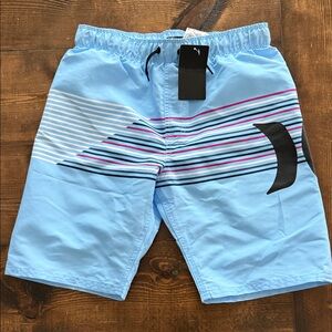 Boys size L Blue Swim Shorts